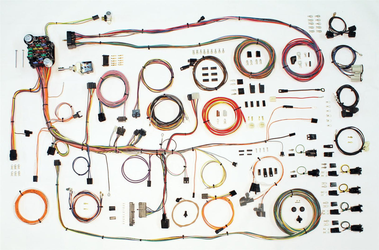 1969 Pontiac Firebird Classic Update Wiring Harness Kit by American Autowire 510622