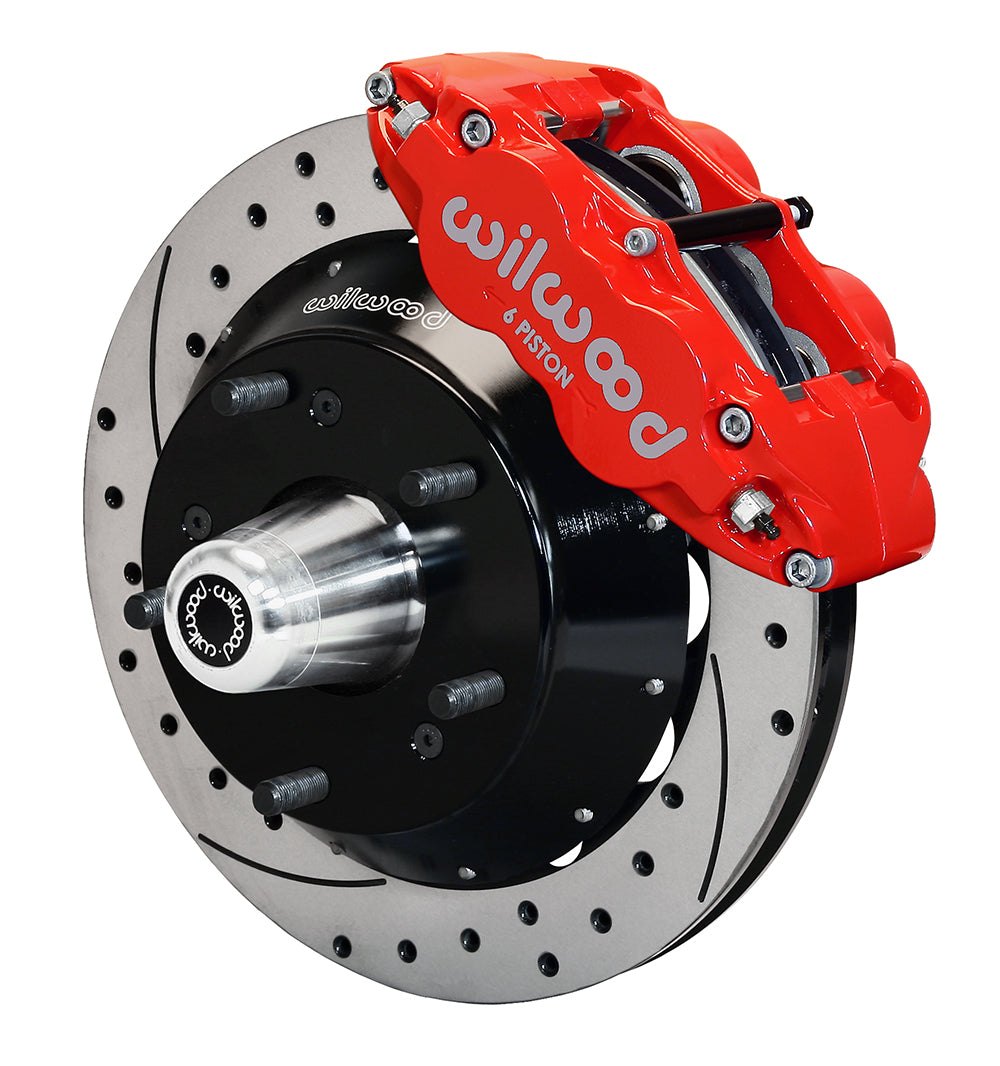 1982-1992 F-Body Front Big Brake Kit by Wilwood - 14" 6-Piston - Camaro Firebird - 140-15279
