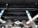 Flexroute TPV line clamp organizing fluid lines and cables along a vehicle undercarriage.