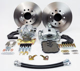 10 & 12 Bolt Car GM Rear Disc Brake Conversion Kit - 11" Rotor C Clip