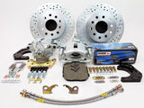10 & 12 Bolt Car GM Rear Disc Brake Conversion Kit - 11" Rotor C Clip