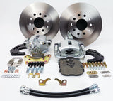 10 & 12 Bolt Car GM Rear Disc Brake Conversion Kit - 11" Rotor C Clip