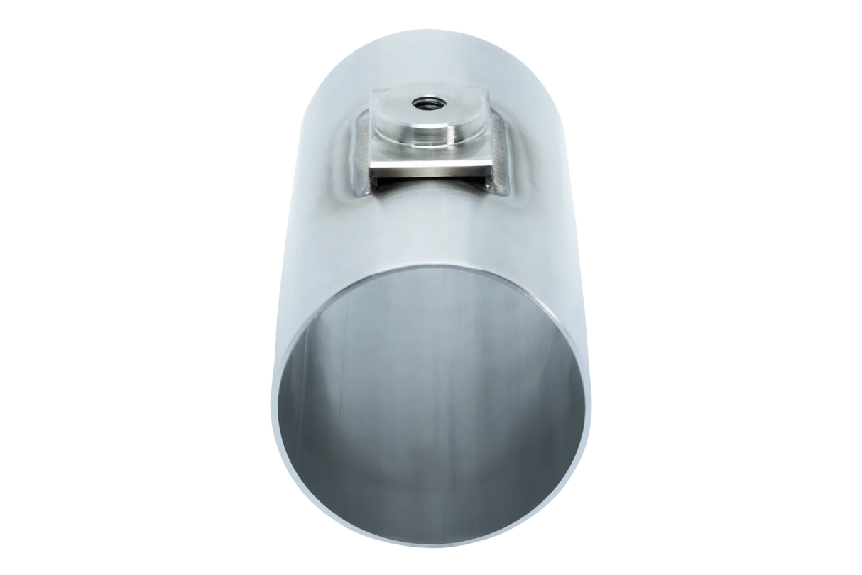 Saddle Flange - Threaded Bung with 5/16 Bolt - Aluminum - Stainless - Steel