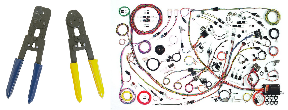 1971-73 Ford Mustang Classic Update Wiring Harness Kit by American Autowire 510662