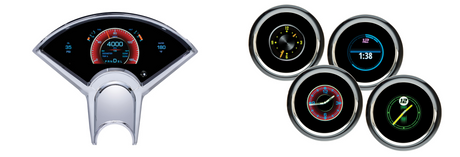 Dakota Digital Grafix Gauges for 55 Chevy Car - Bel Air GRFX-55C