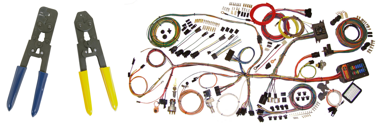 1962-67 Chevy Nova Classic Update Wiring Harness Kit by American Autowire 510140