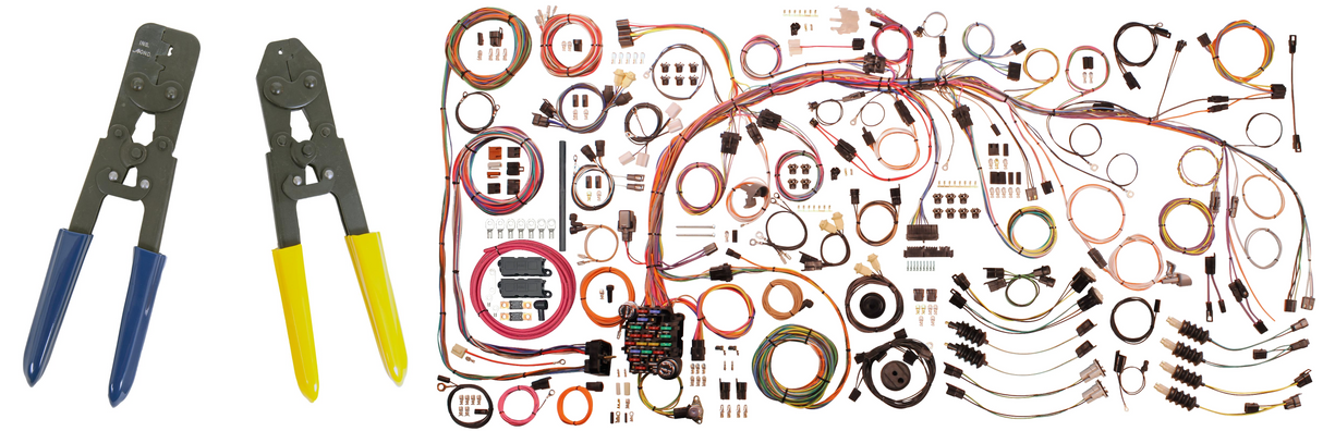 1969-76 Chevy Corvette Classic Update Wiring Harness Kit by American Autowire 510717