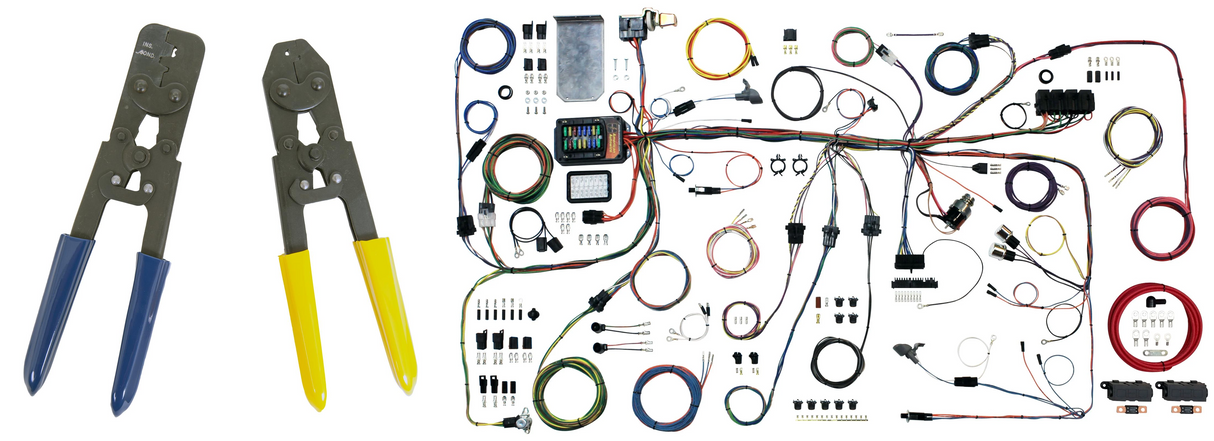 1964-66 Ford Mustang Classic Update Wiring Harness Kit by American Autowire 510125