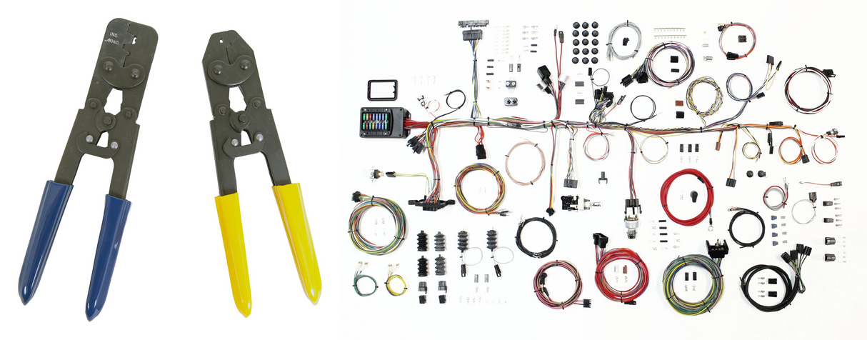 1963-67 Chevy Corvette Classic Update Wiring Harness Kit by American Autowire 510612