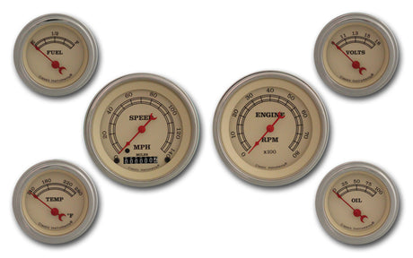 Classic Instruments Vintage Series Six Gauge Set | Classic Instruments