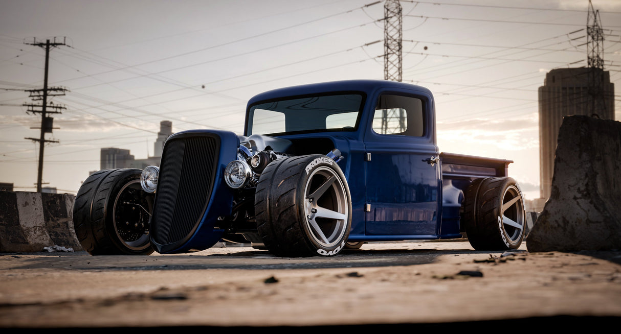 Rocket Flare 18" Wheels by Rocket Racing Wheels - 5x4.5" FORD MOPAR BOLT PATTERN