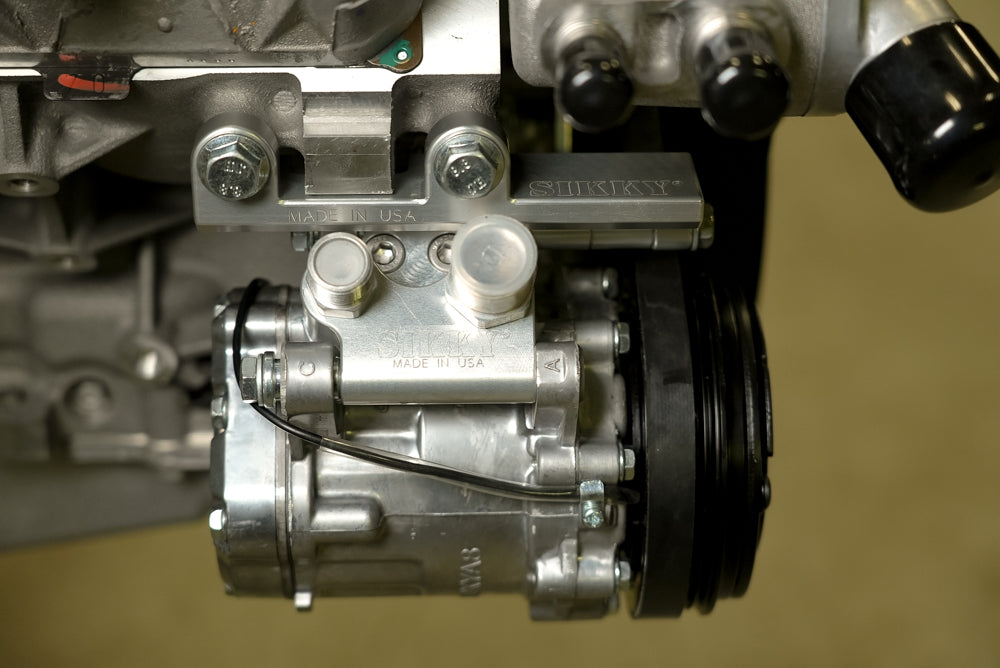LS Low-Mount A/C Compressor Kit by Sikky