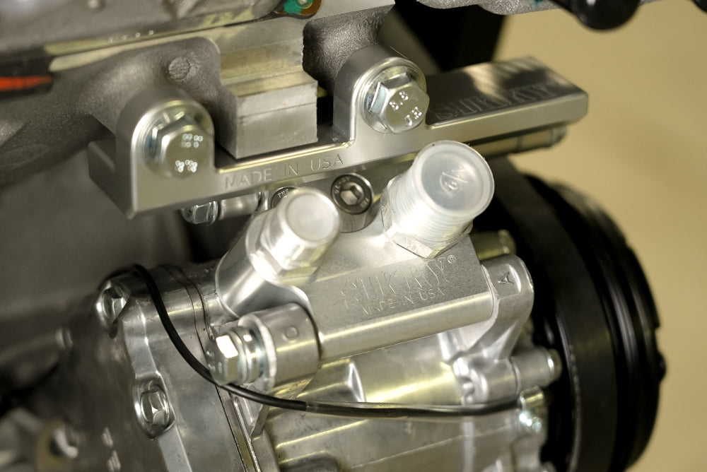 LS Low-Mount A/C Compressor Kit by Sikky