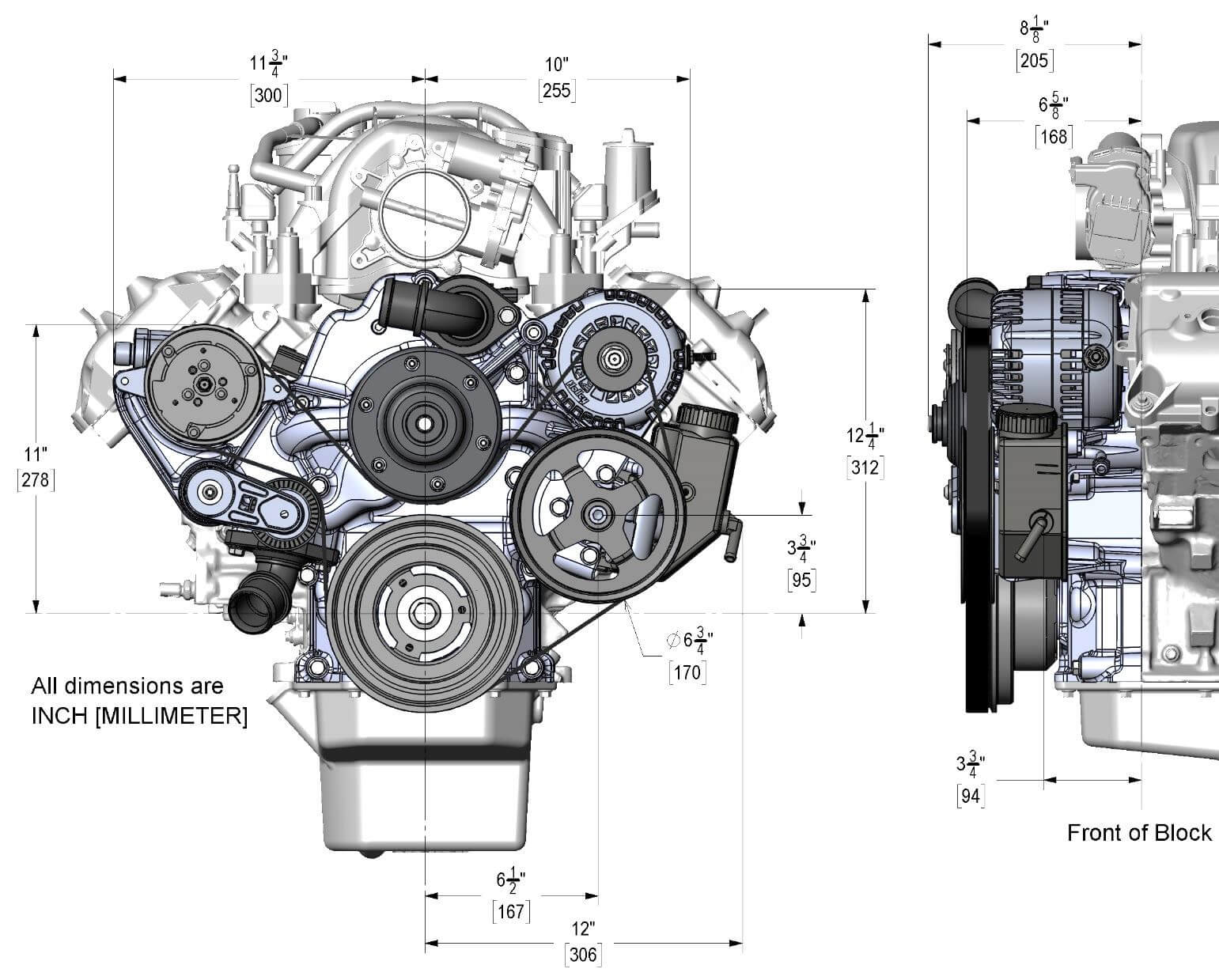 Vvt System.drawing Holley Gen 3 Hemi Accessory Drive System Mid Mount VVT – Pro Touring Store