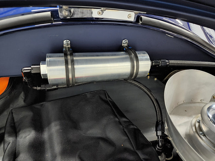 Charcoal Canister Vapor Trapper for Fuel Tank Vent - Universal - Hotrod Muscle Car