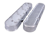 2-Piece LS Valve Covers - Hidden Coils - Finned