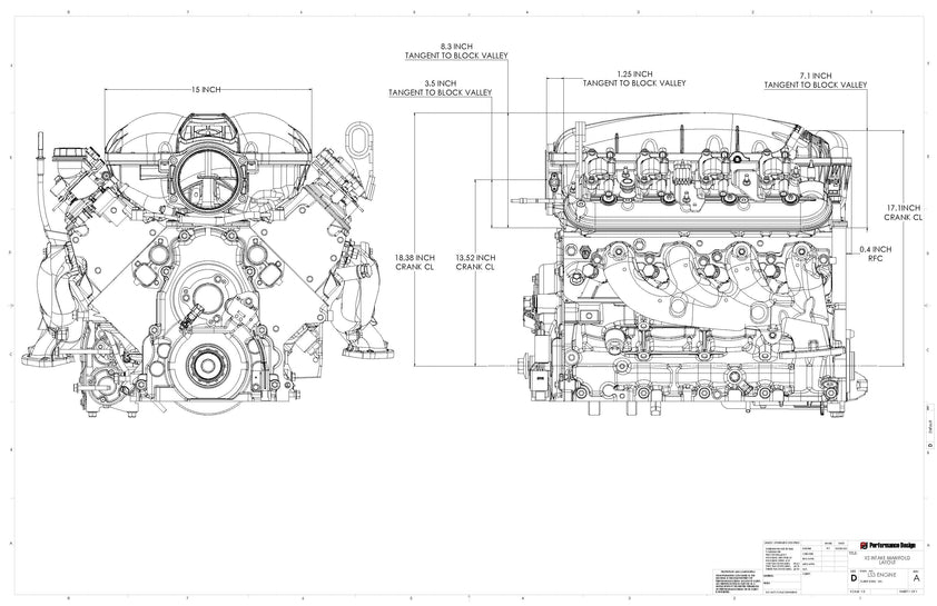 Performance Design XS LS3 Intake Manifold - Carbon Insert – Pro Touring ...