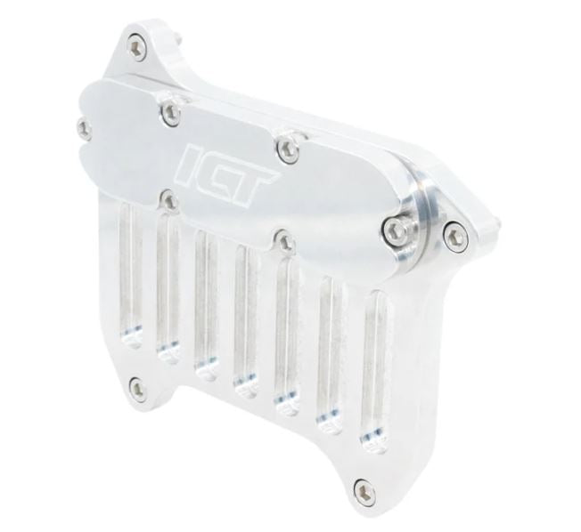 Gen V LT1, LT4 Camaro CTS-V Oil Cooler Bypass - SS ZL1 Billet Block Off Plate by ICT