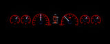 Dakota Digital HDX Gauges for 1966- 67 Chevy Nova