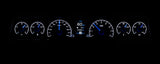 Dakota Digital HDX Gauges for 1966- 67 Chevy Nova