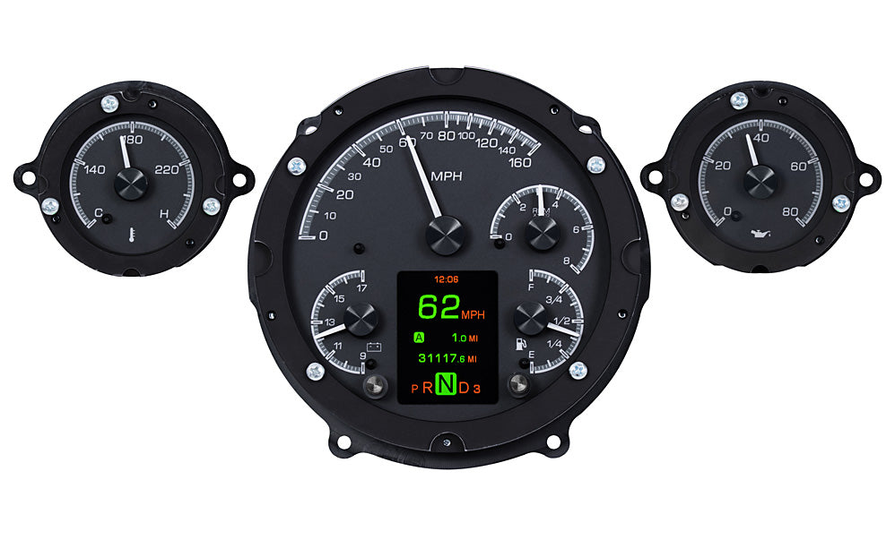 Dakota Digital HDX Gauges for 1957 Chevy Car - HDX-57C