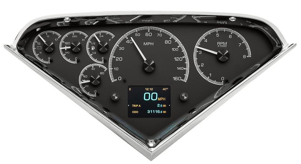 Dakota Digital HDX Gauges for 1955- 59 Chevy Pickup - HDX-55C-PU