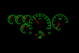 Dakota Digital HDX Gauges for 1955- 59 Chevy Pickup - HDX-55C-PU