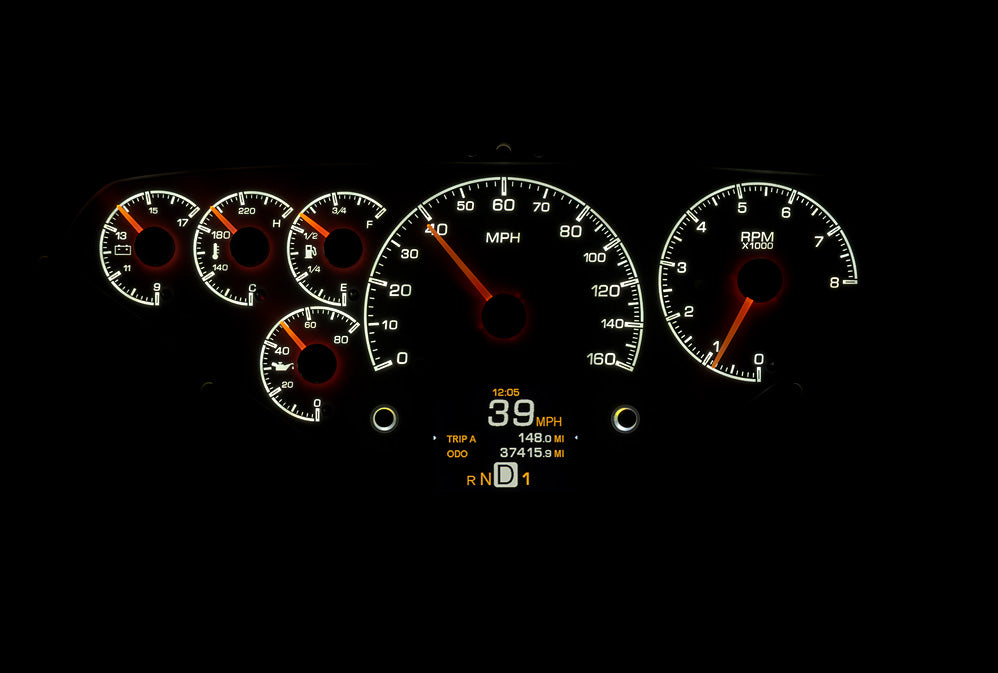 Dakota Digital HDX Gauges for 1955- 59 Chevy Pickup - HDX-55C-PU