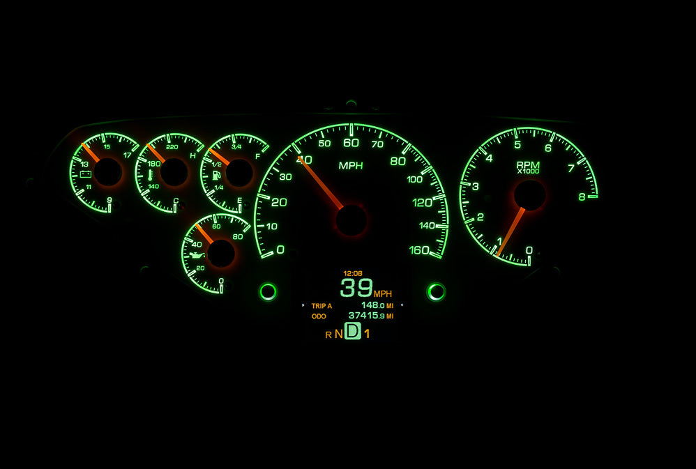 Dakota Digital HDX Gauges for 1955- 59 Chevy Pickup - HDX-55C-PU