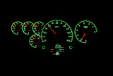 Dakota Digital HDX Gauges for 1955- 59 Chevy Pickup - HDX-55C-PU