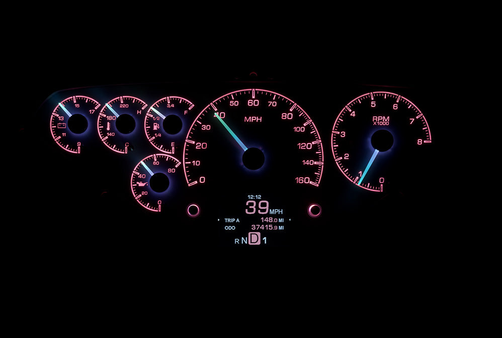 Dakota Digital HDX Gauges for 1955- 59 Chevy Pickup - HDX-55C-PU