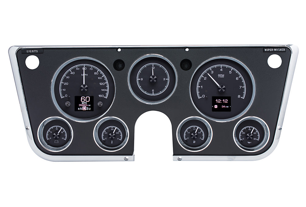 Dakota Digital HDX Gauges for 1967- 72 Chevy/ GMC Pickup - HDX-67C-PU