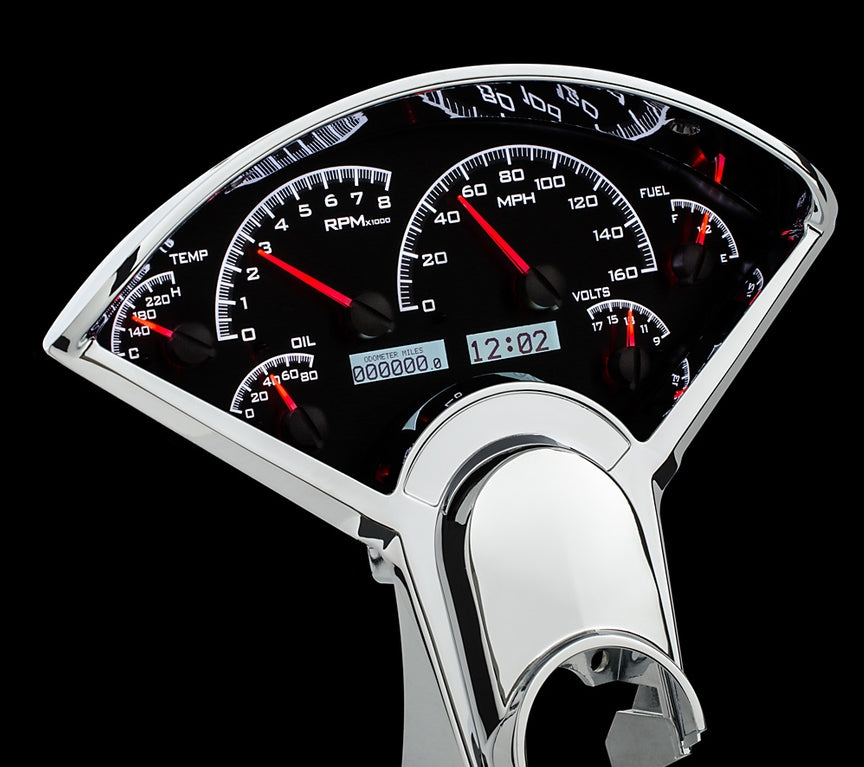 Dakota Digital VHX Gauges for 1955- 56 Chevy Car - VHX-55C
