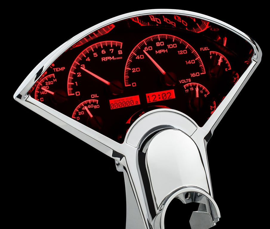 Dakota Digital VHX Gauges for 1955- 56 Chevy Car - VHX-55C