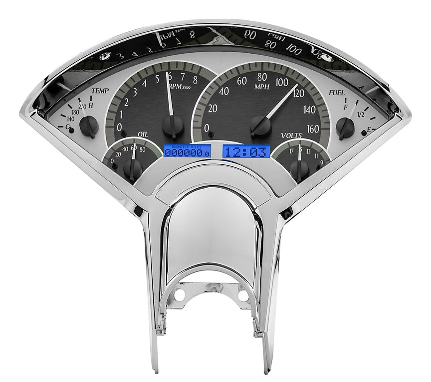 Dakota Digital VHX Gauges for 1955- 56 Chevy Car - VHX-55C