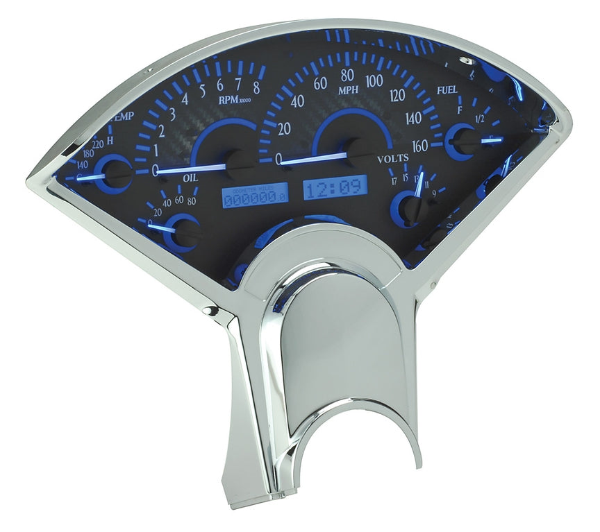 Dakota Digital VHX Gauges for 1955- 56 Chevy Car - VHX-55C