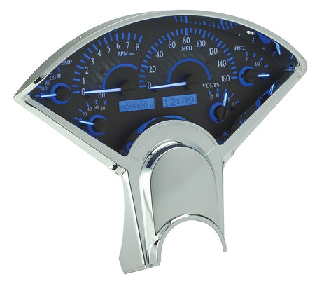 Dakota Digital VHX Gauges for 1955- 56 Chevy Car - VHX-55C