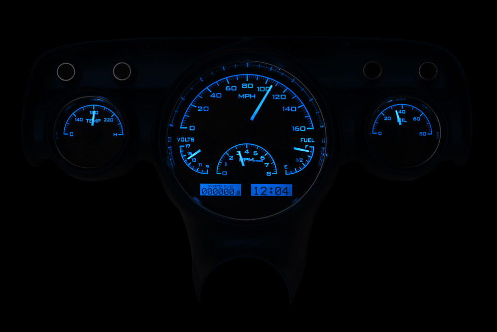 Dakota Digital VHX Gauges for 1957 Chevy Car - VHX-57C