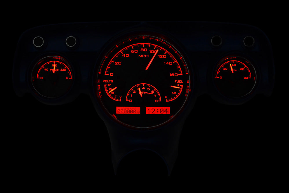 Dakota Digital VHX Gauges for 1957 Chevy Car - VHX-57C