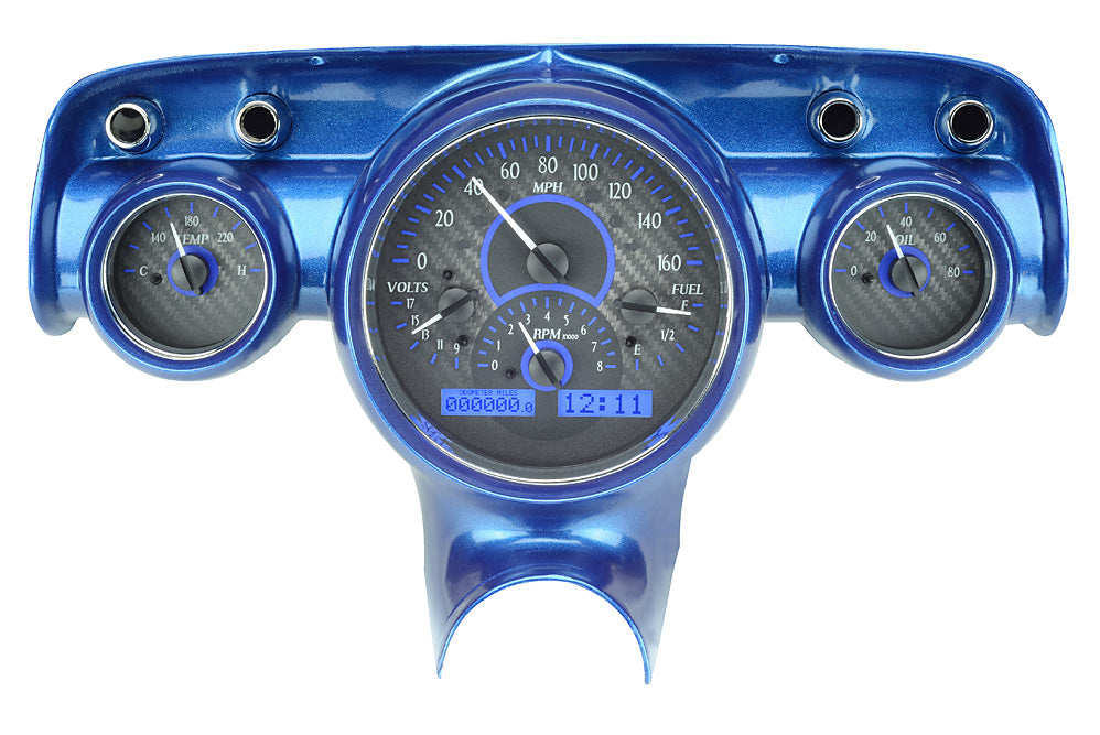 Dakota Digital VHX Gauges for 1957 Chevy Car - VHX-57C