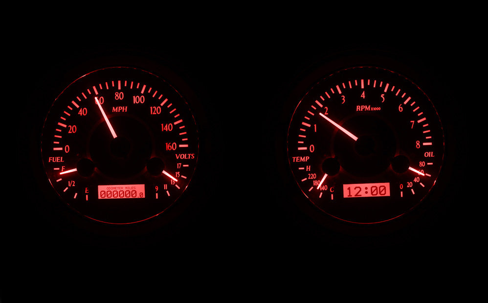 Dakota Digital VHX Gauges for 1947- 53 Chevy/ GMC Pickup - VHX-47C-PU