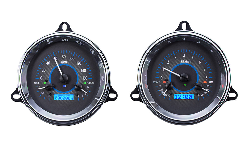 Dakota Digital VHX Gauges for 1954 Chevy Pickup - VHX-54C-PU