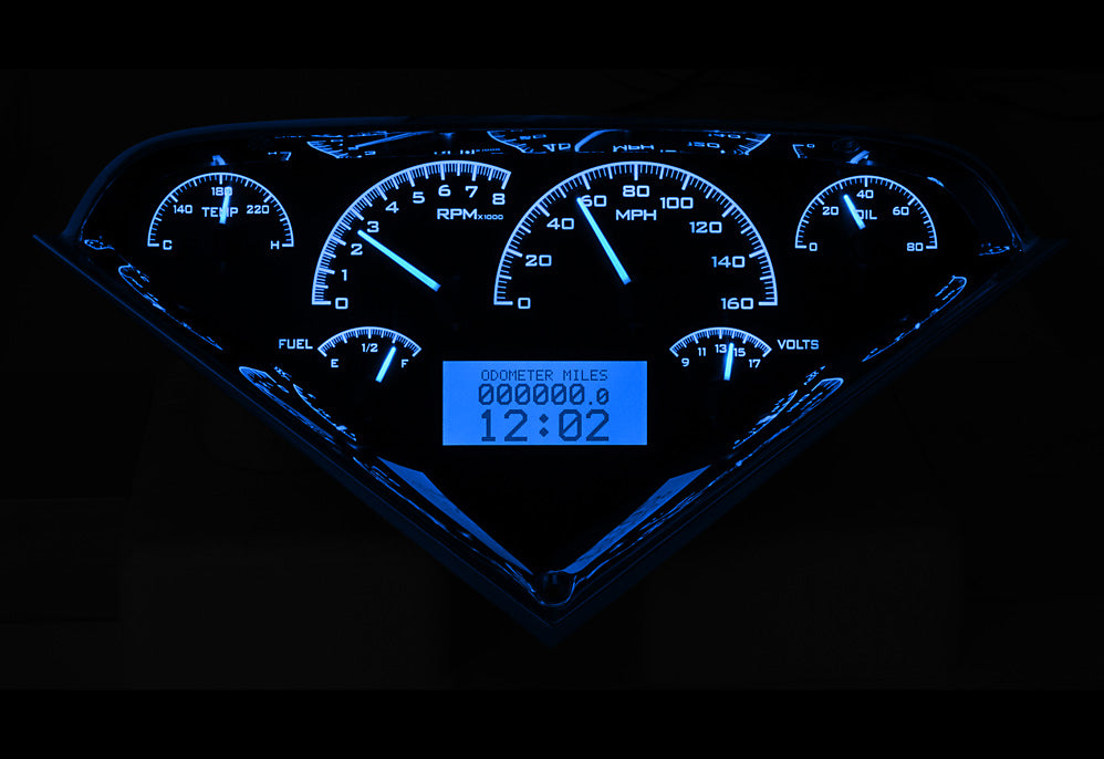 Dakota Digital VHX Gauges for 1955- 59 Chevy Pickup - VHX-55C-PU