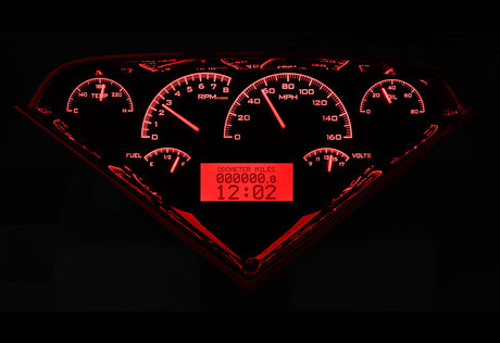 Dakota Digital VHX Gauges for 1955- 59 Chevy Pickup - VHX-55C-PU