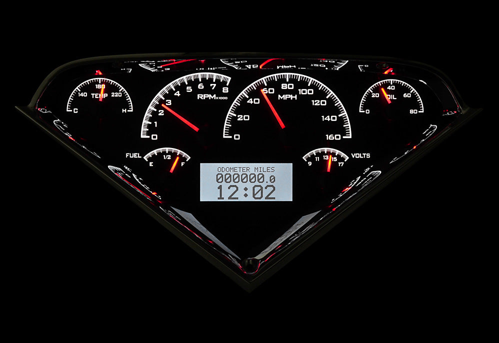 Dakota Digital VHX Gauges for 1955- 59 Chevy Pickup - VHX-55C-PU
