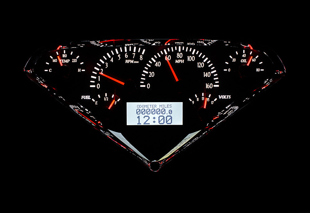 Dakota Digital VHX Gauges for 1955- 59 Chevy Pickup - VHX-55C-PU