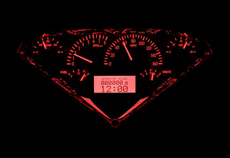 Dakota Digital VHX Gauges for 1955- 59 Chevy Pickup - VHX-55C-PU