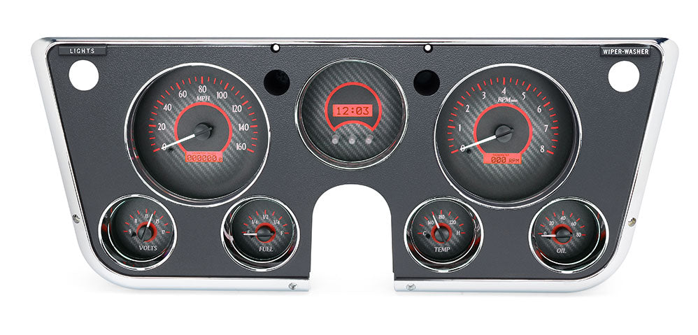 Dakota Digital VHX Gauges for 1967- 72 Chevy/ GMC Pickup - VHX-67C-PU, VHX-67C-PA