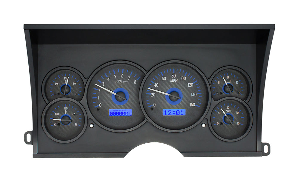 Dakota Digital VHX Gauges for 1988- 1994 Chevy/ GMC Pickup / SUV - VHX-88C-PU