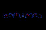 Dakota Digital HDX Gauges for 1960- 63 Chevy Pickup - HDX-60C-PU